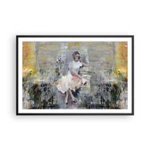 Plakat i sort ramme - Klassisk og moderne - 91x61 cm