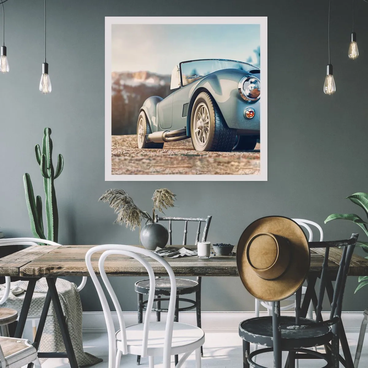 Plakat - Fordi stil betyder noget - 40x40 cm