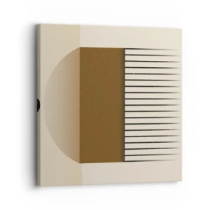 Lærredstryk - Billede på lærred - Forskellige stater - 30x30 cm