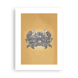Plakat - Fortællinger om hr. krabbe - 30x40 cm