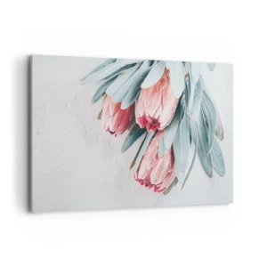 Lærredstryk - Billede på lærred - Skammer sig over deres egen skønhed - 100x70 cm