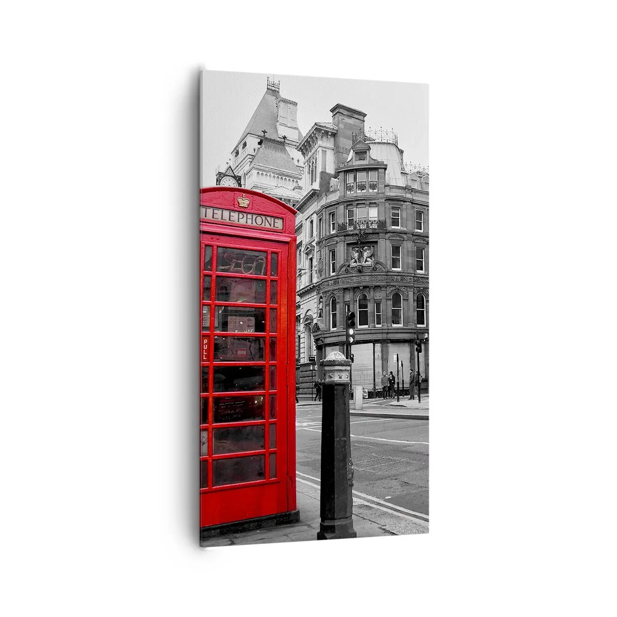 Lærredstryk - Billede på lærred - Den rødeste i Europa - 65x120 cm