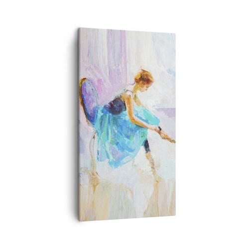 Lærredstryk - Billede på lærred - Ubeskrivelig ynde, subtil charme - 45x80 cm