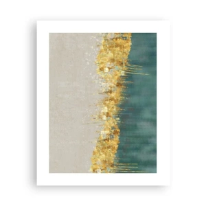 Plakat - Den gyldne grænse - 40x50 cm
