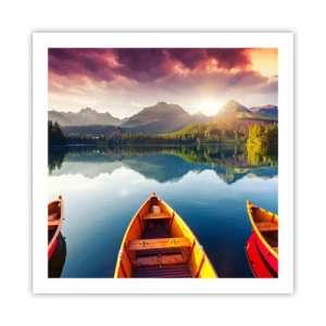 Plakat - Intet imod naturen - 60x60 cm