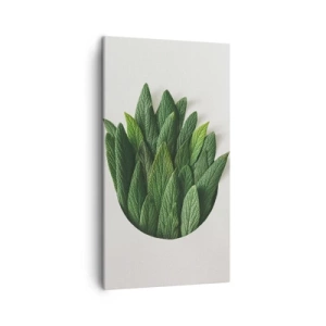 Lærredstryk - Billede på lærred - Uhæmmet nysgerrighed - 45x80 cm