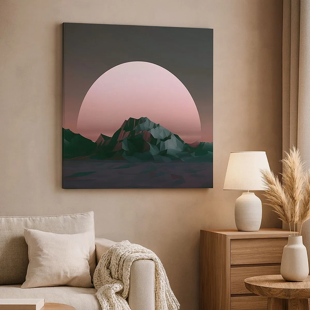 Lærredstryk - Billede på lærred - I en nabogalakse - 30x30 cm