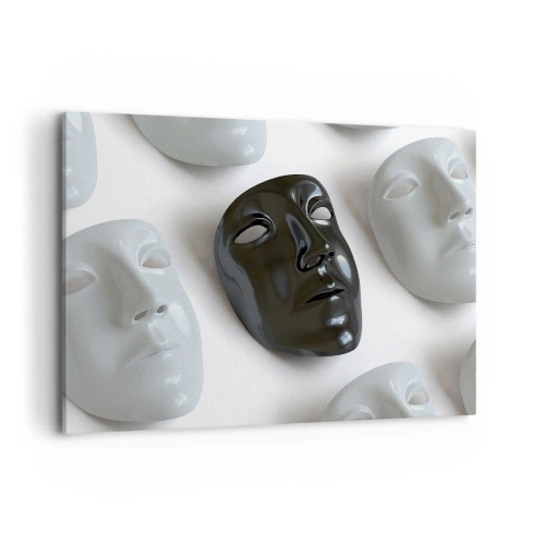 Lærredstryk - Billede på lærred - Hvordan skiller man sig ud? - 100x70 cm