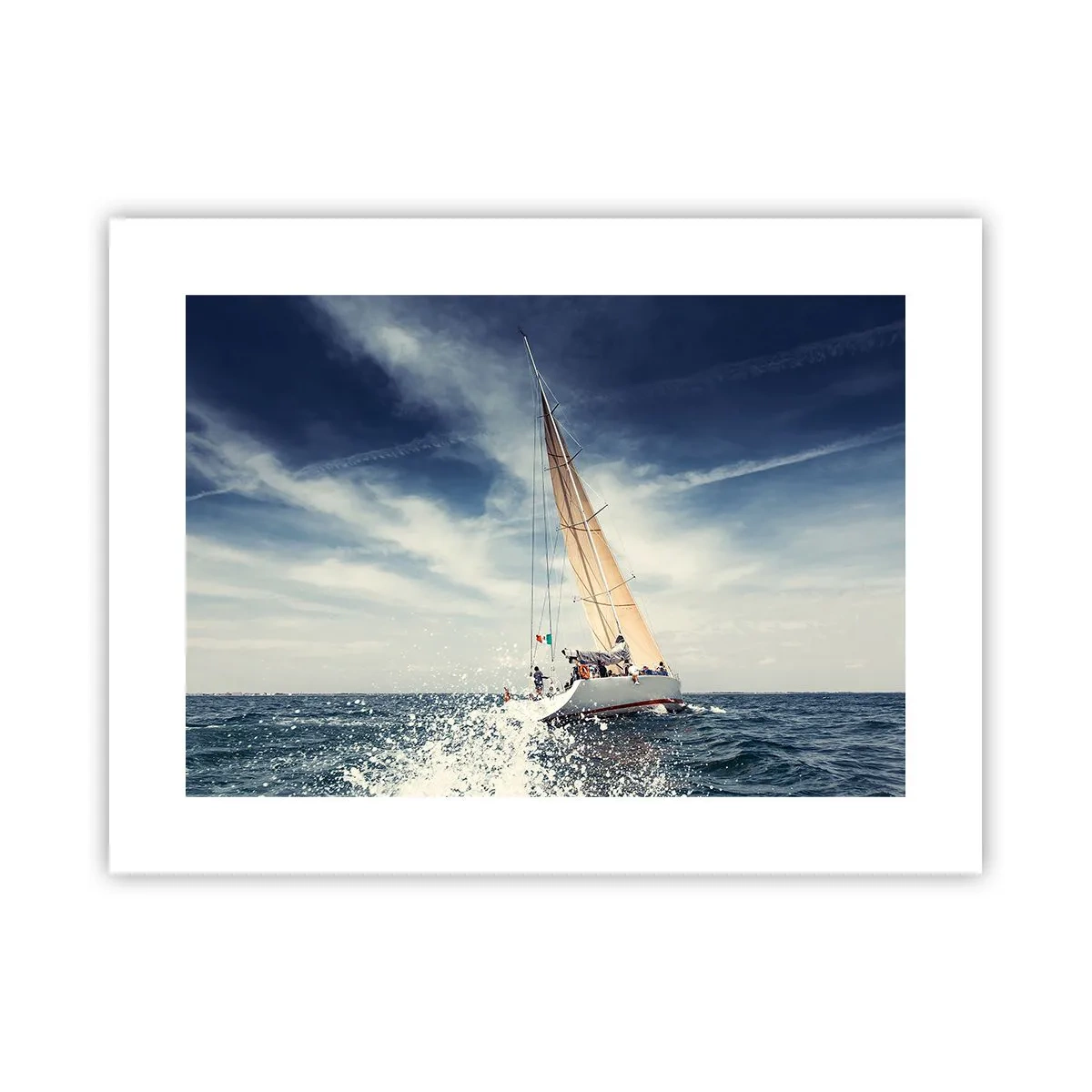 Plakat - De kan ikke indhente os! - 40x30 cm