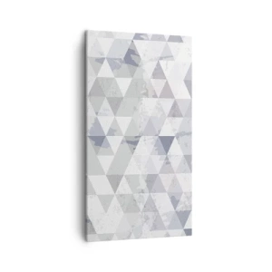 Lærredstryk - Billede på lærred - I takt på tre - 45x80 cm