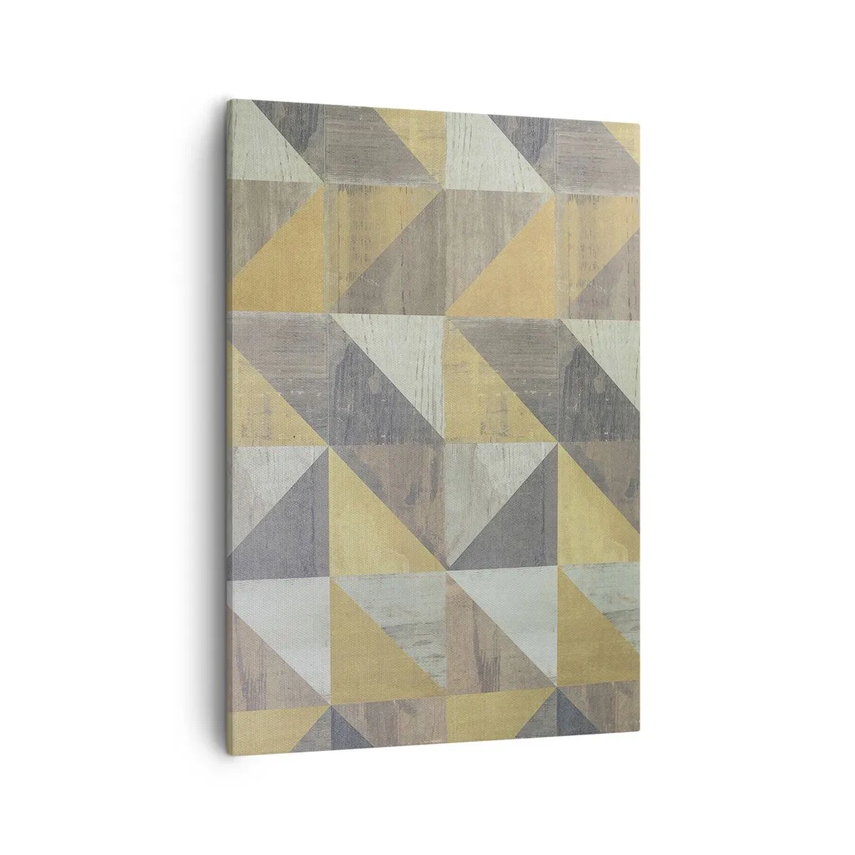 Lærredstryk - Billede på lærred - Ved trekantens vinkel - 50x70 cm
