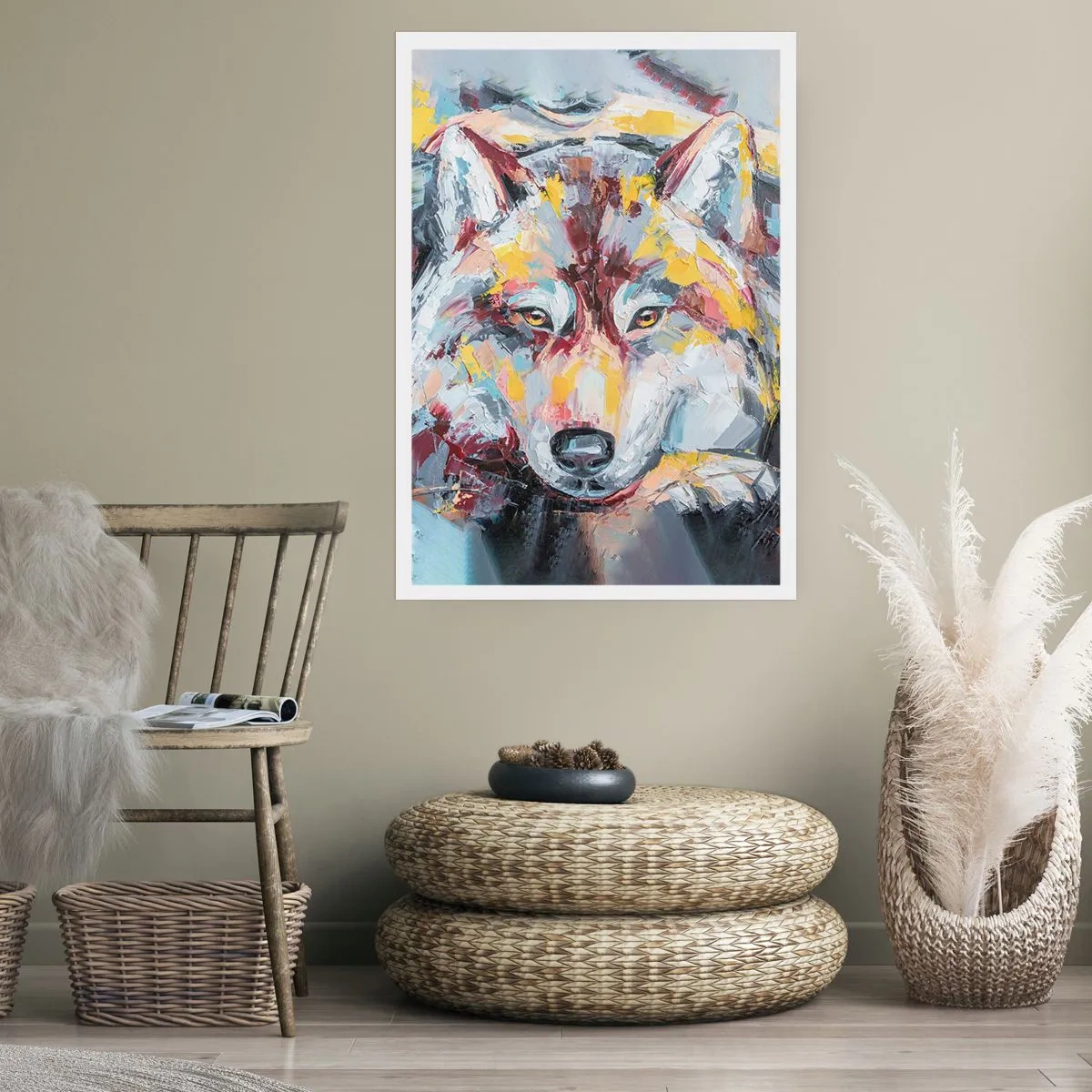 Plakat - Fred blandt kære - 70x100 cm
