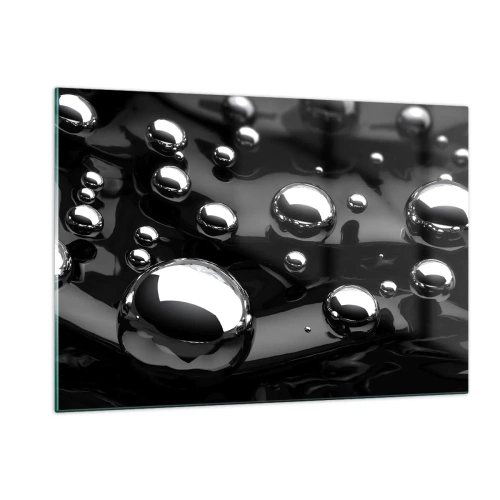 Billede på glas - Fra de sorte dybder - 120x80 cm