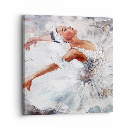 Lærredstryk - Billede på lærred - Blød og let som tyl - 30x30 cm