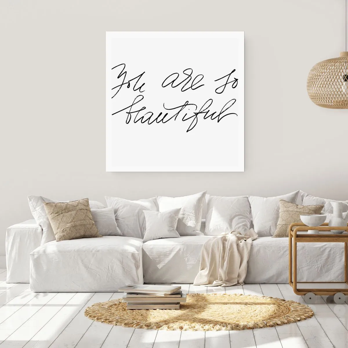 Plakat - Virkelig, tro... - 30x30 cm