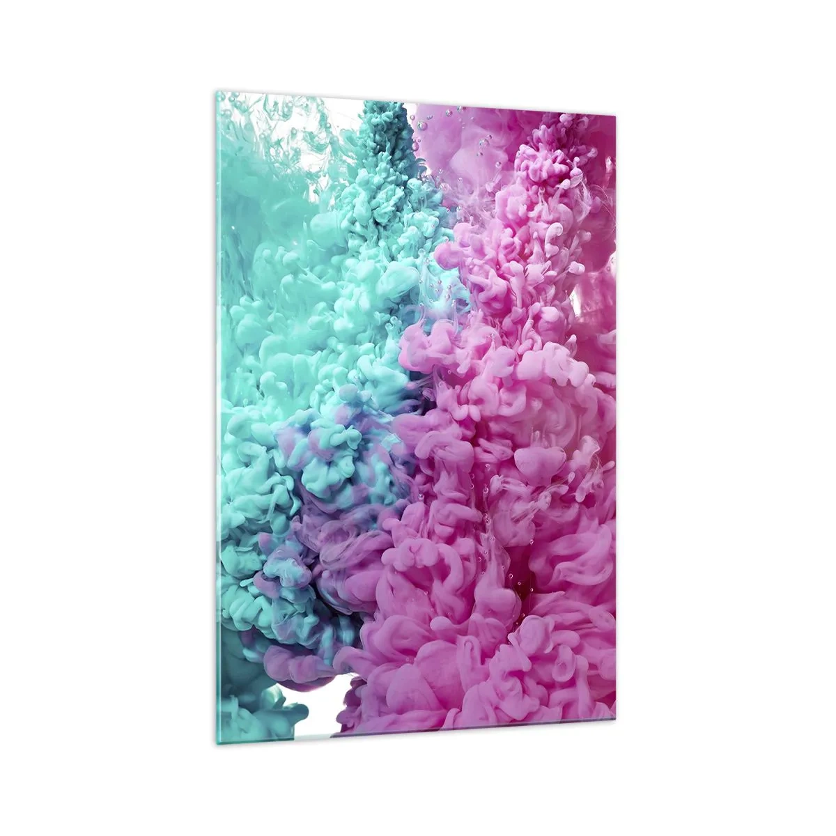 Billede på glas - Et afgørende sammenstød - 70x100 cm