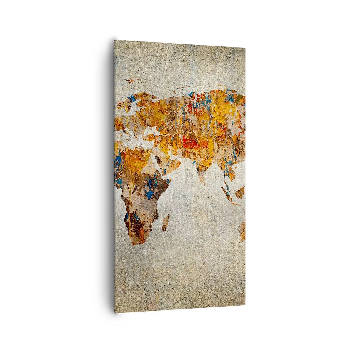 Lærredstryk - Billede på lærred - En virkelig stor verden - 65x120 cm