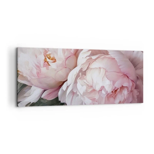 Lærredstryk - Billede på lærred - Fastlåst i blomstring - 100x40 cm