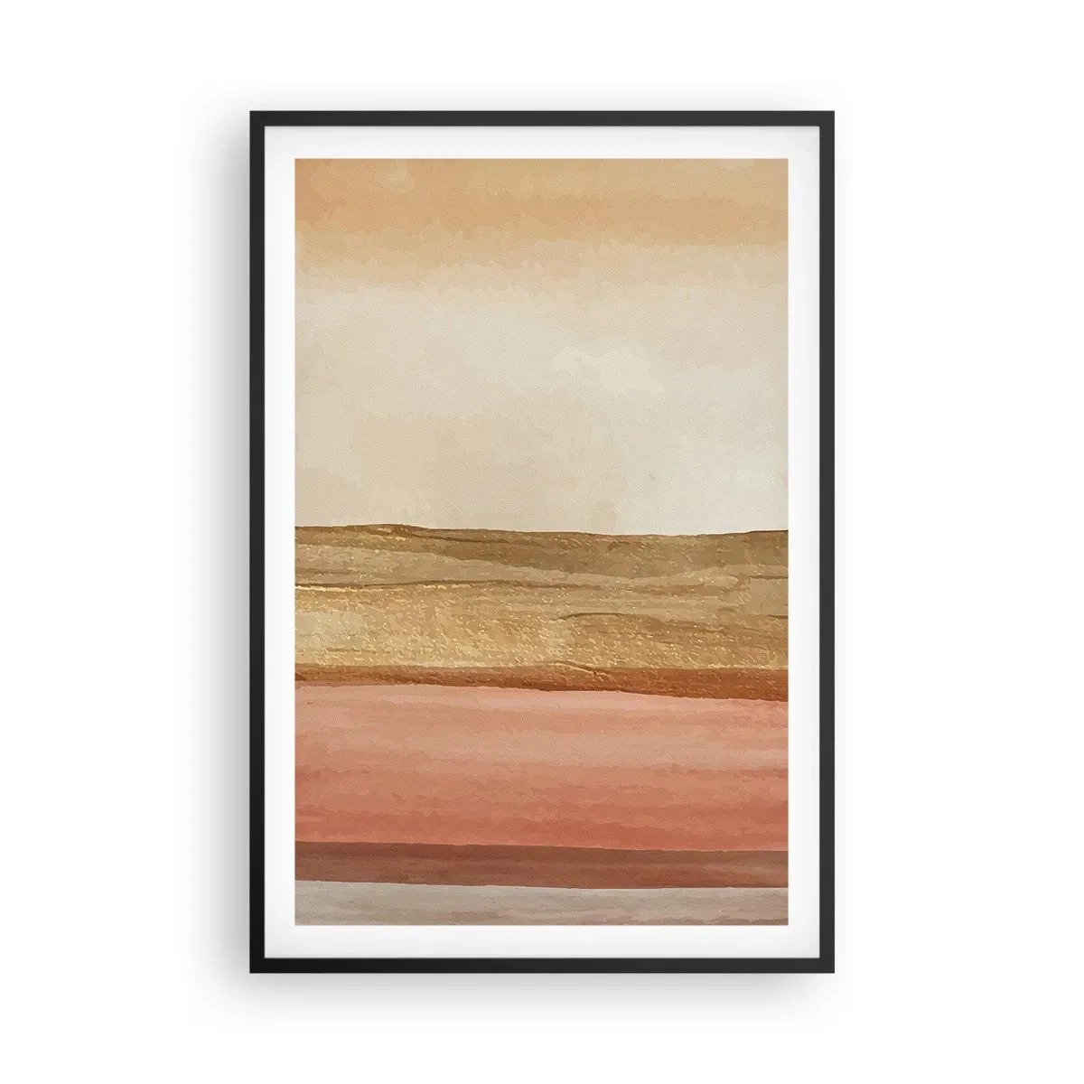 Plakat i sort ramme - Lodret sammensætning - 61x91 cm