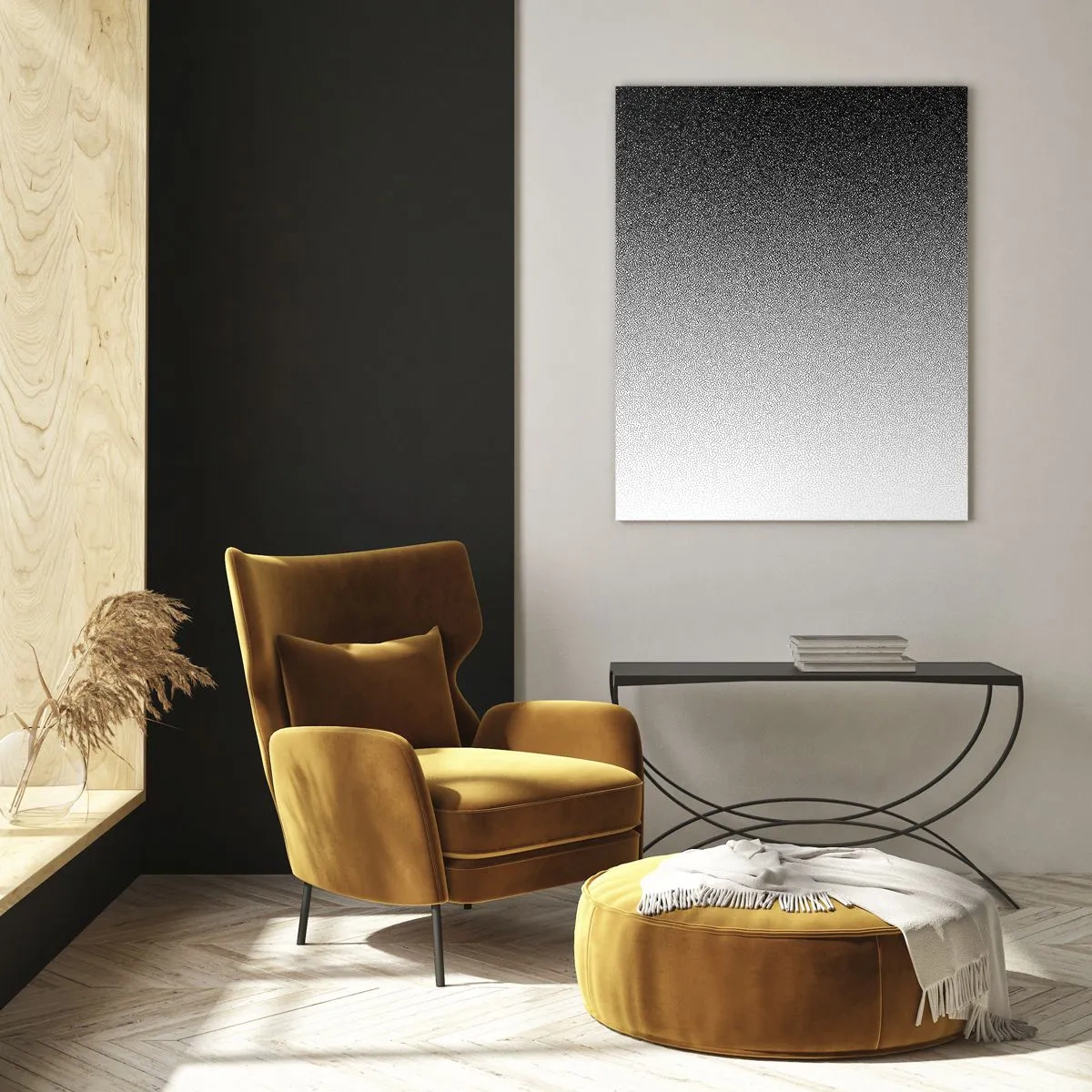 Billede på glas - På vej mod lyset - 50x70 cm
