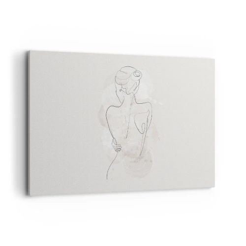 Lærredstryk - Billede på lærred - Som et følsomt instrument - 120x80 cm