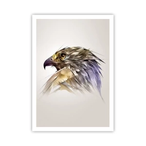 Plakat - Portræt af en kriger - 70x100 cm