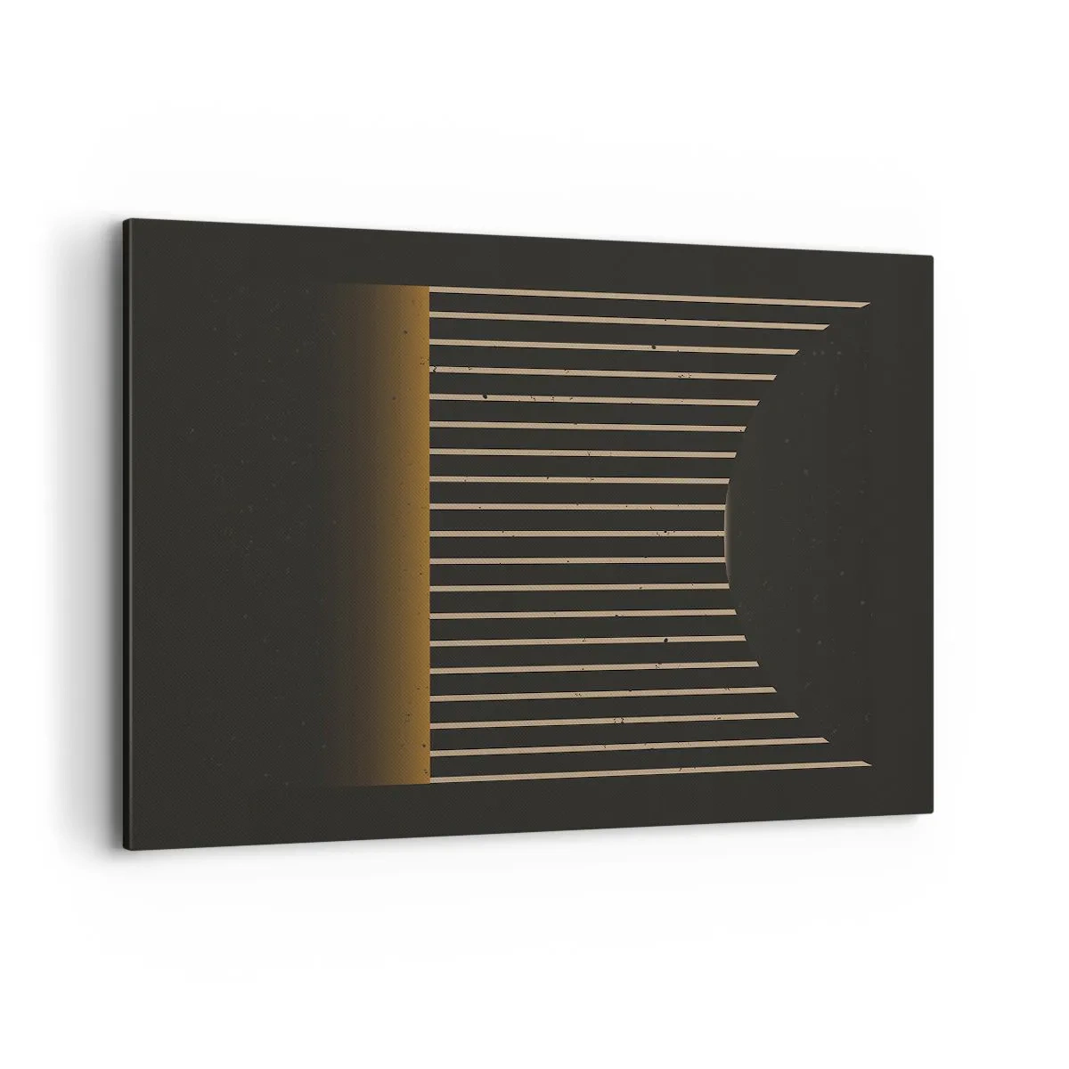 Lærredstryk - Billede på lærred - Udforsk mørket - 100x70 cm