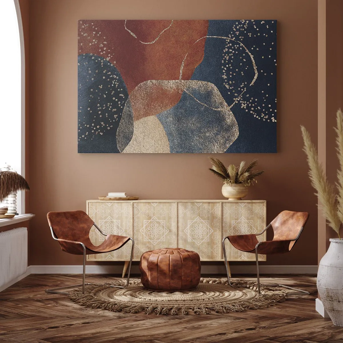Lærredstryk - Billede på lærred - Lethed i tilværelsen - 70x50 cm