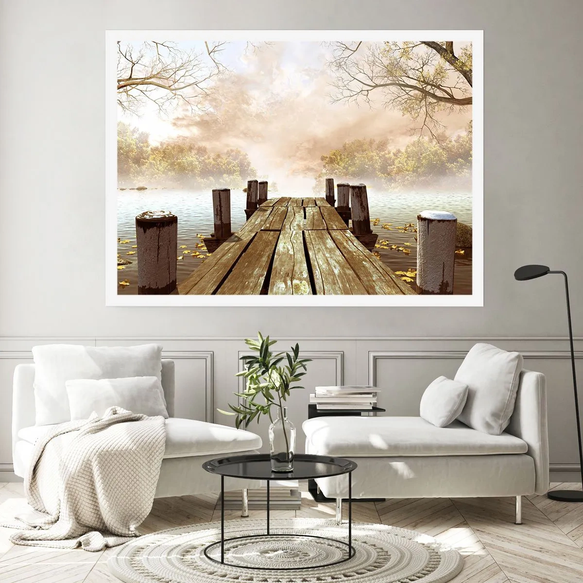 Plakat - Efterårets blide tristhed - 40x30 cm