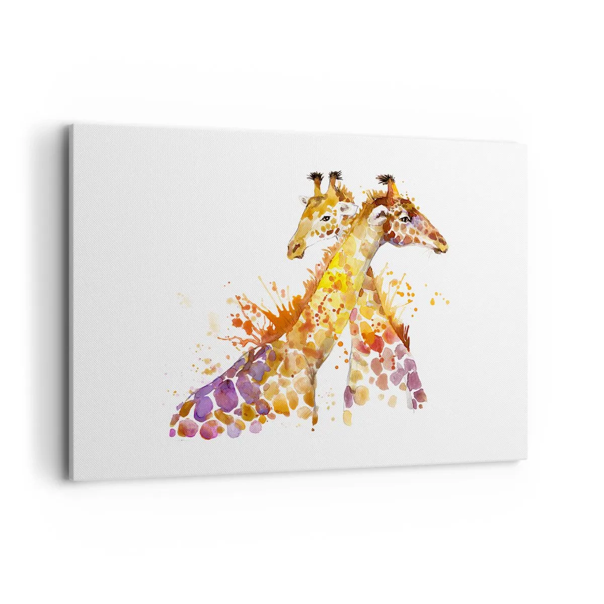 Lærredstryk - Billede på lærred - Er det venskab eller er det kærlighed? - 100x70 cm