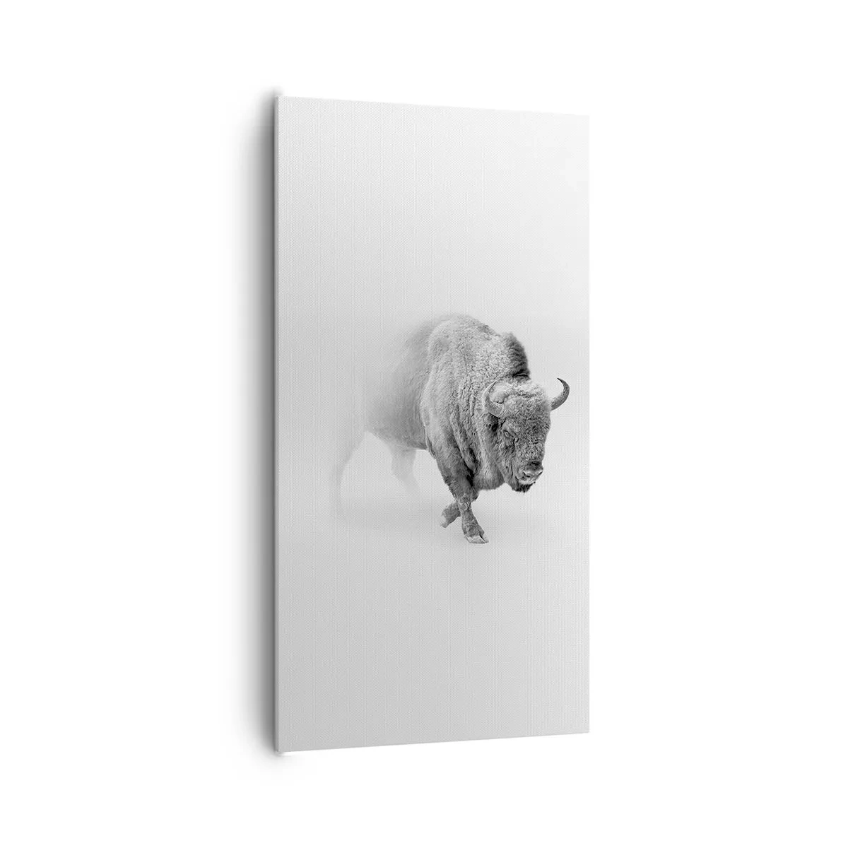 Lærredstryk - Billede på lærred - Kongen af prærien - 65x120 cm