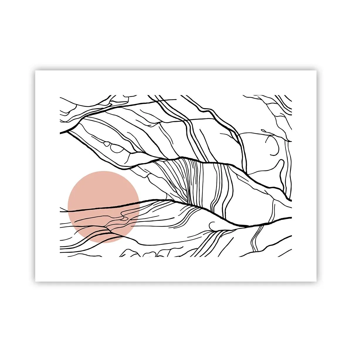 Plakat - I et netværk af kviste - 40x30 cm