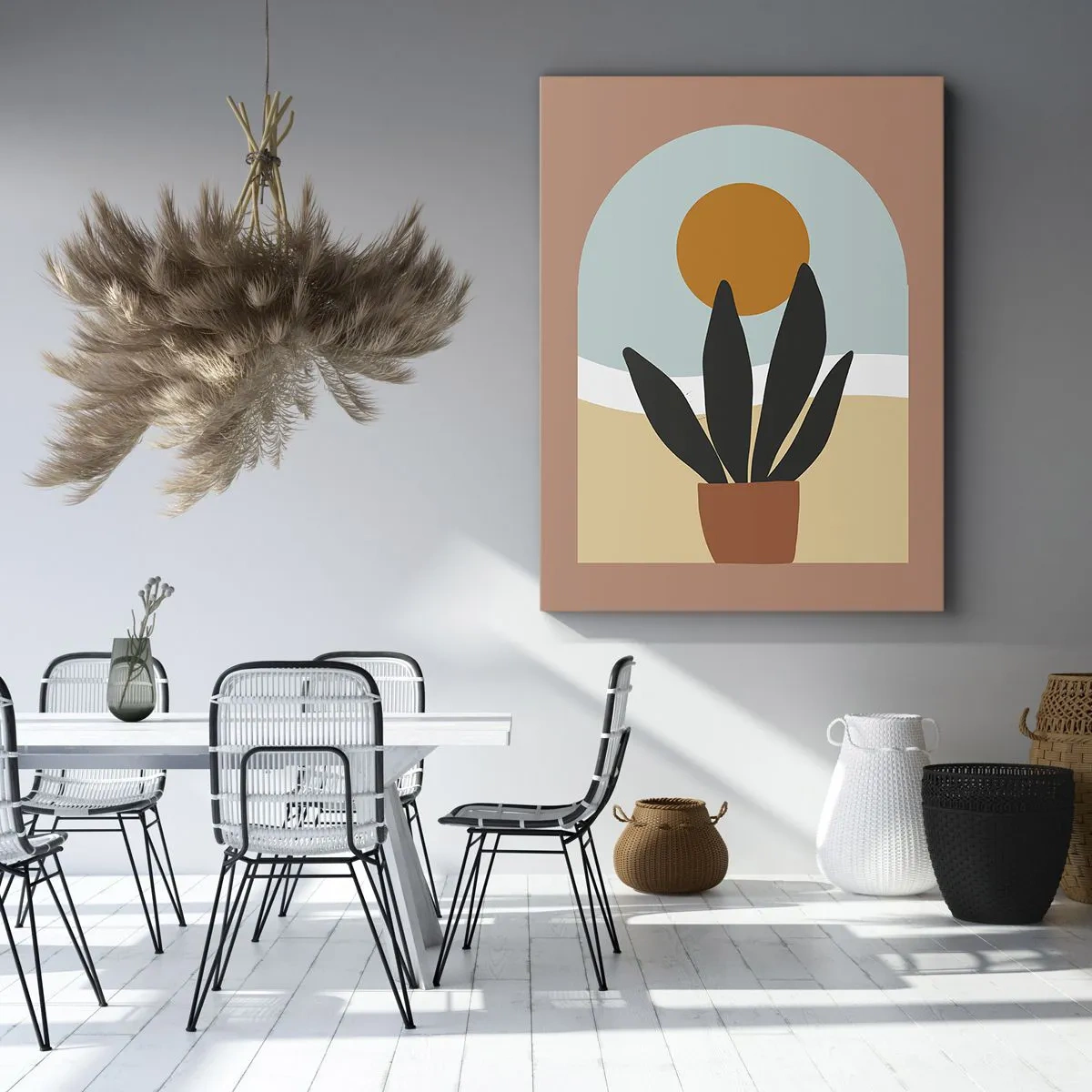 Lærredstryk - Billede på lærred - Små glæder - 50x70 cm