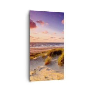 Lærredstryk - Billede på lærred - Luften dufter allerede af sommer - 65x120 cm