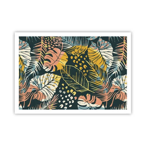 Plakat - Løvrig fantasi - 100x70 cm