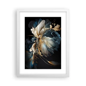 Plakat i hvid ramme - Eventyrlig bregneblomst - 30x40 cm