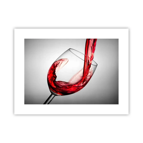 Plakat - Farve - bevægelse - lyd - 40x30 cm