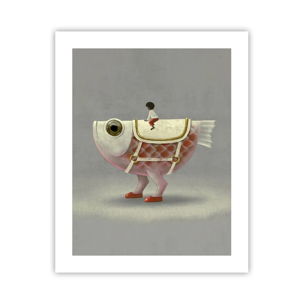 Plakat - Rybonski rytter - 40x50 cm