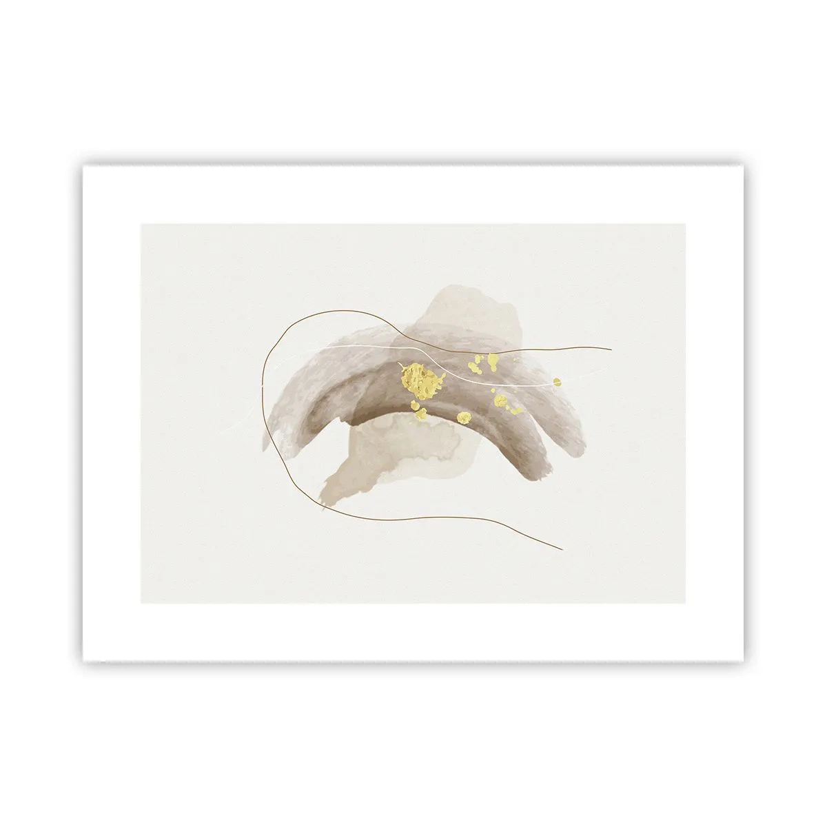 Plakat - Mødt i rummet - 40x30 cm
