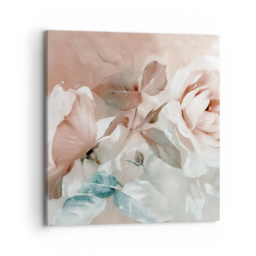 Lærredstryk - Billede på lærred - Den romantiske ånd - 70x70 cm