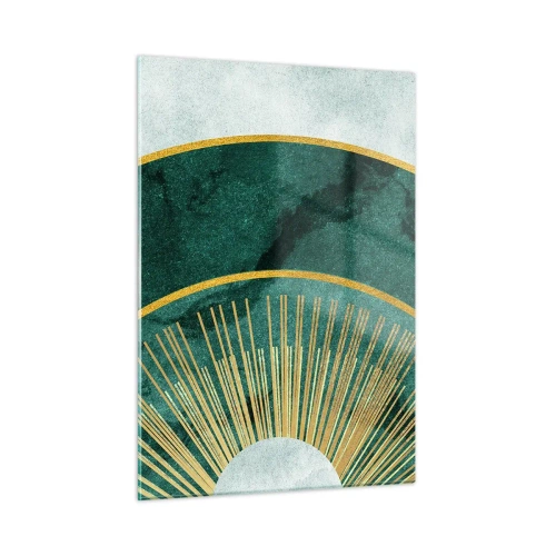 Billede på glas - Et anderledes solsystem - 50x70 cm