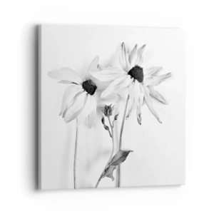 Lærredstryk - Billede på lærred - Ingen ønsker at være alene - 40x40 cm