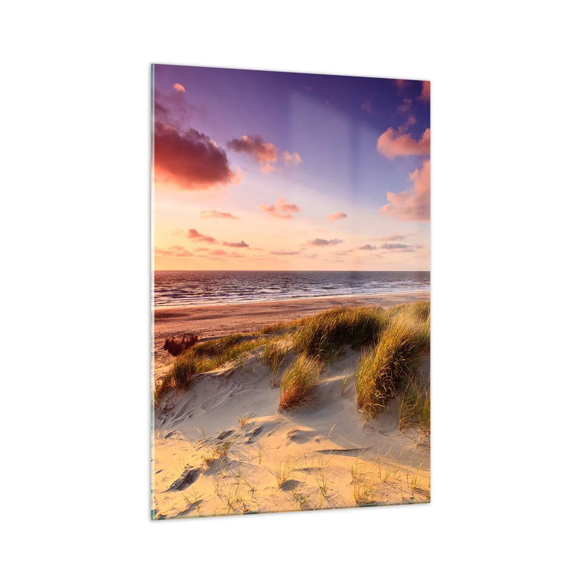 Billede på glas - Luften dufter allerede af sommer - 70x100 cm