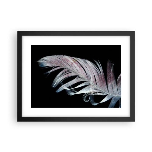 Plakat i sort ramme - Tænk om berøring - 40x30 cm