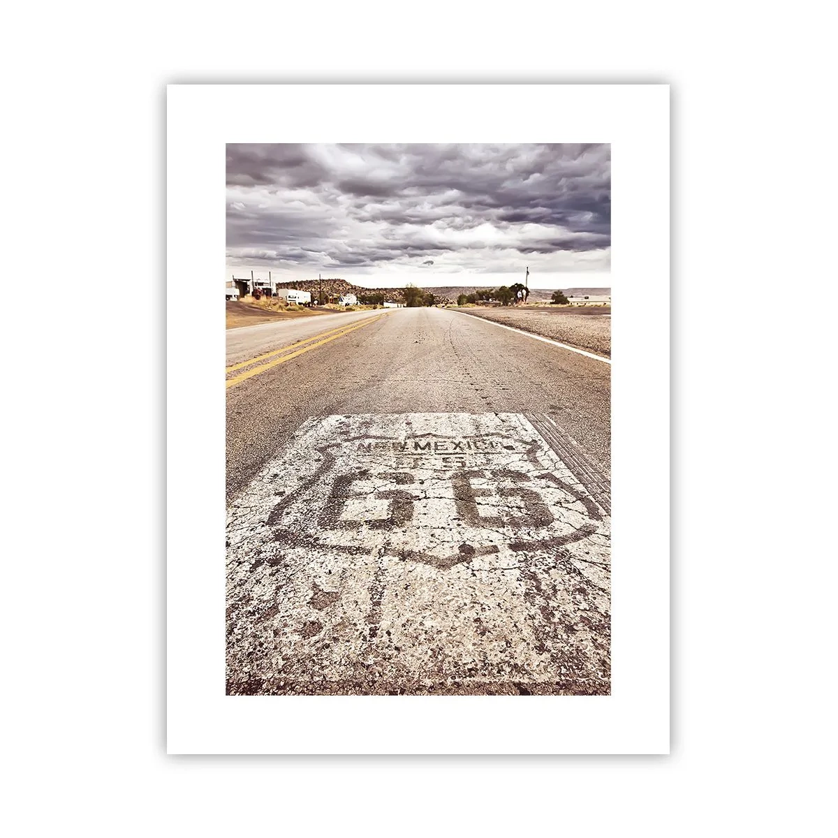 Plakat - Mother Road - amerikansk legende - 30x40 cm