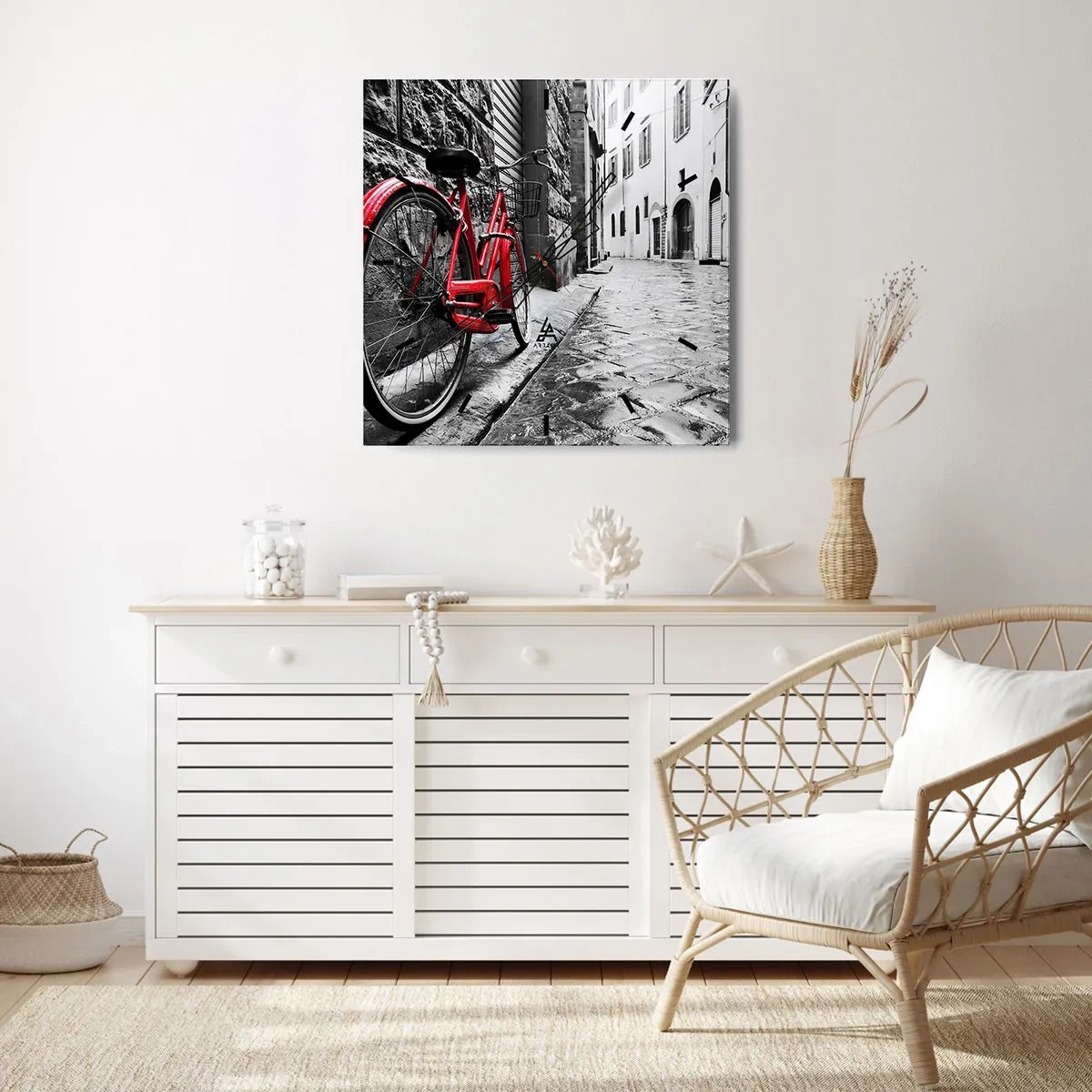 Vægur, Uret - Ægte skønhed ældes ikke - 40x40 cm