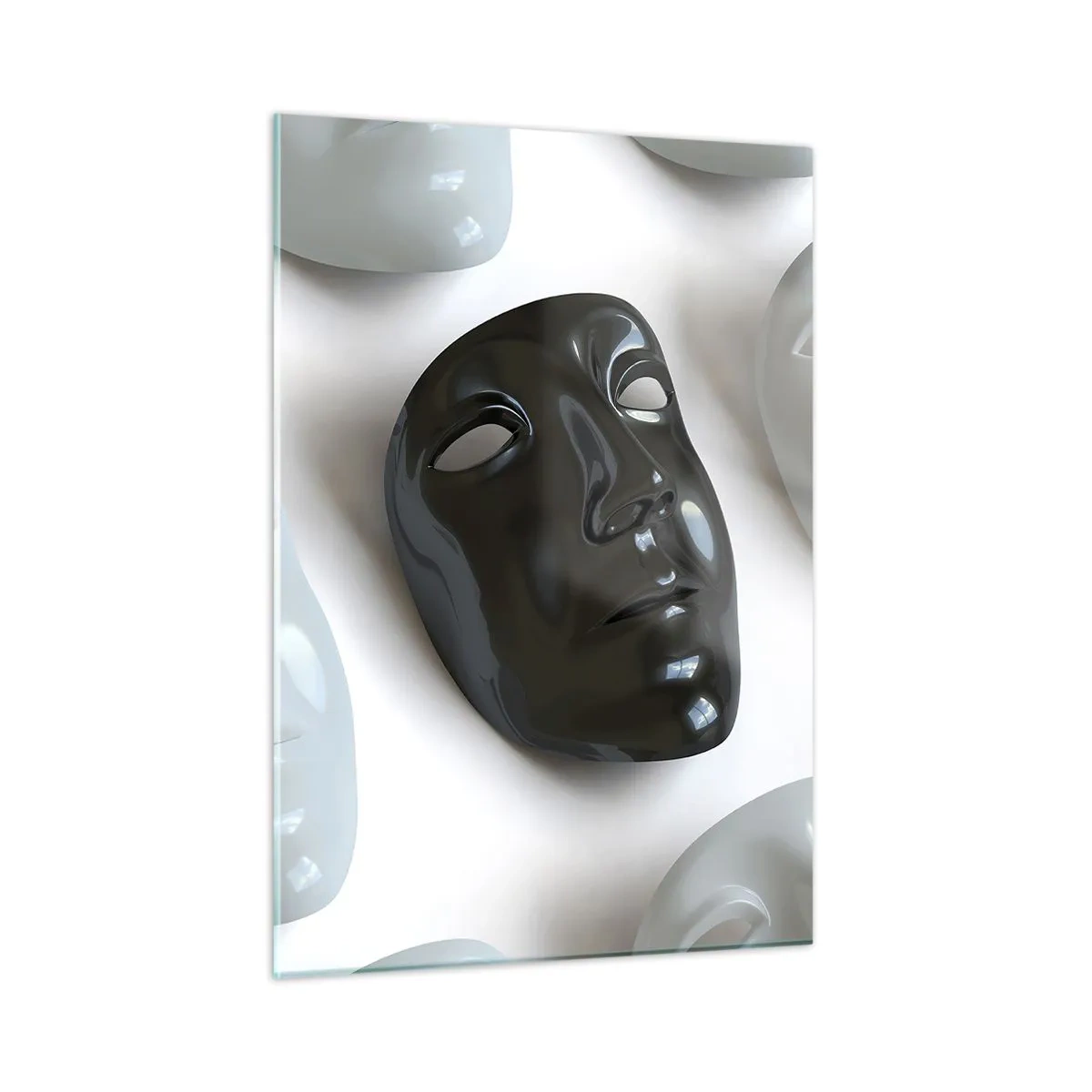 Billede på glas - Hvordan skiller man sig ud? - 50x70 cm