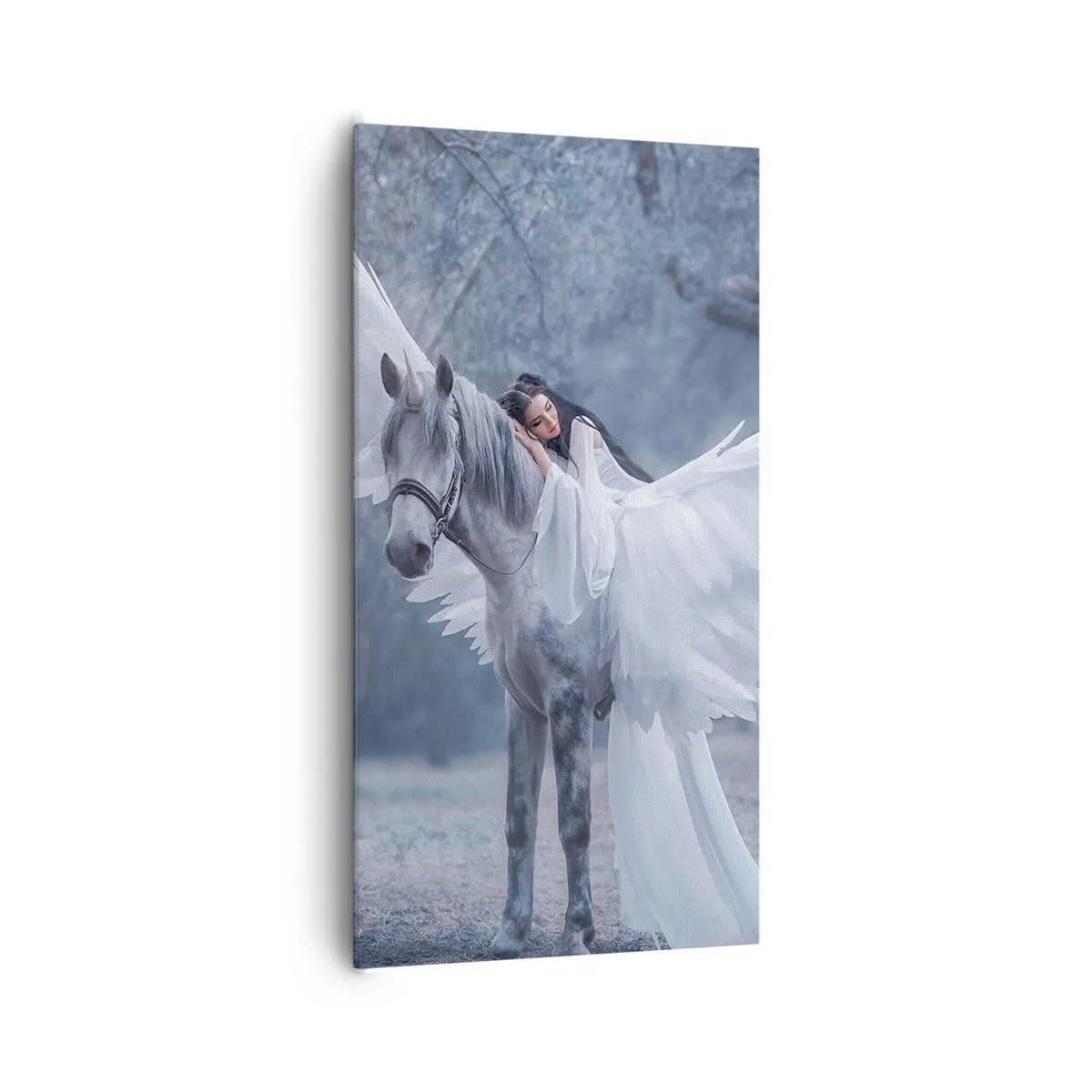 Lærredstryk - Billede på lærred - Inspireret øjeblik - 65x120 cm