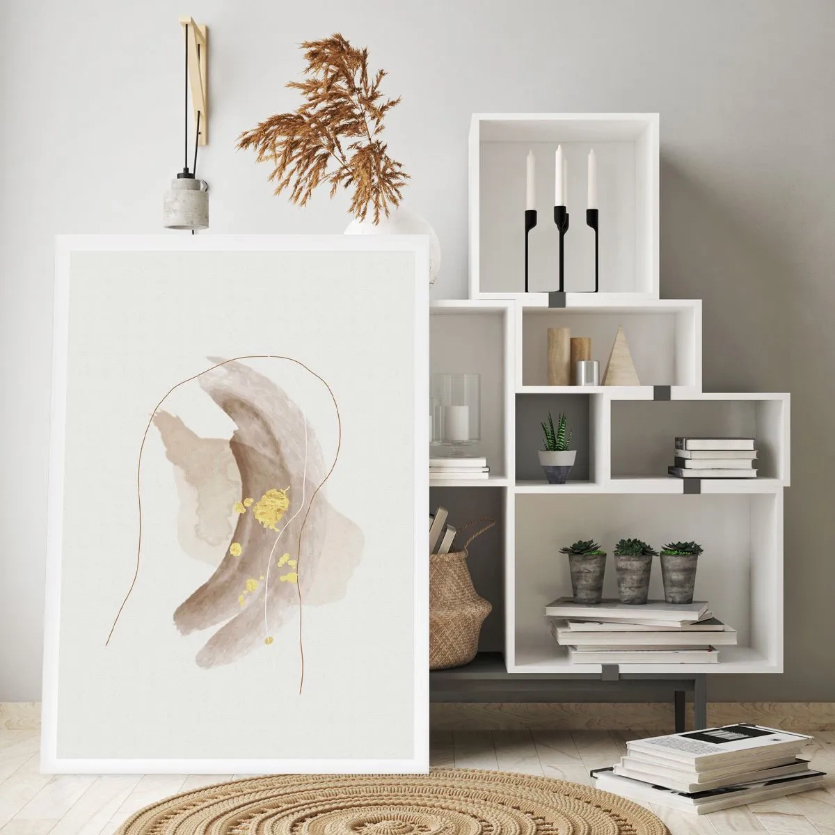 Plakat - Mødt i rummet - 50x70 cm
