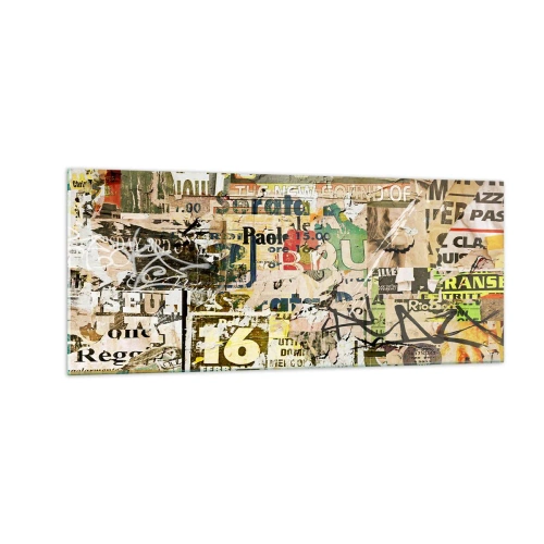 Billede på glas - Åh, det er ved at ske... - 100x40 cm